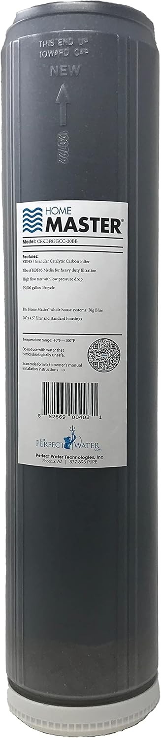 Home Master 20 in. x 4.5 in. KDF85/Granular Catalytic Carbon Filter