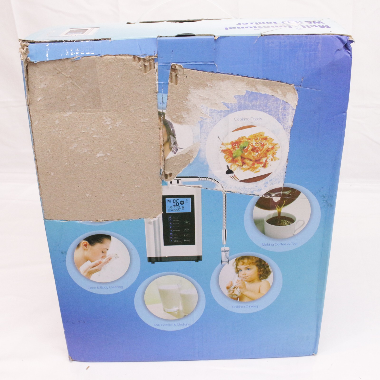 EHM-729 Multifunctional Water Ionizer Water Purifier for Home LCD Screen