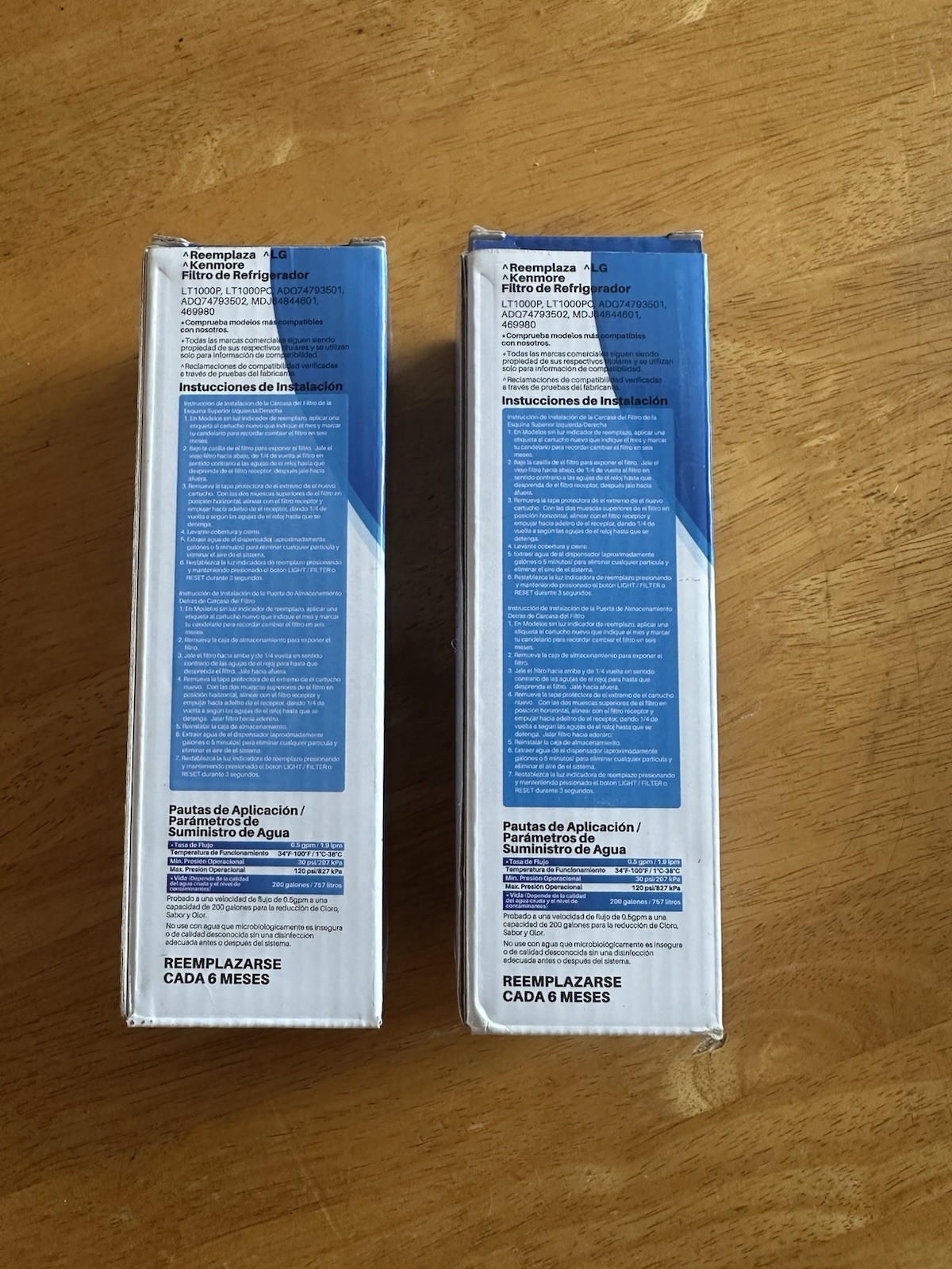Icepure Rwf4700a Refrigerator Water Filter Two New Open Box.