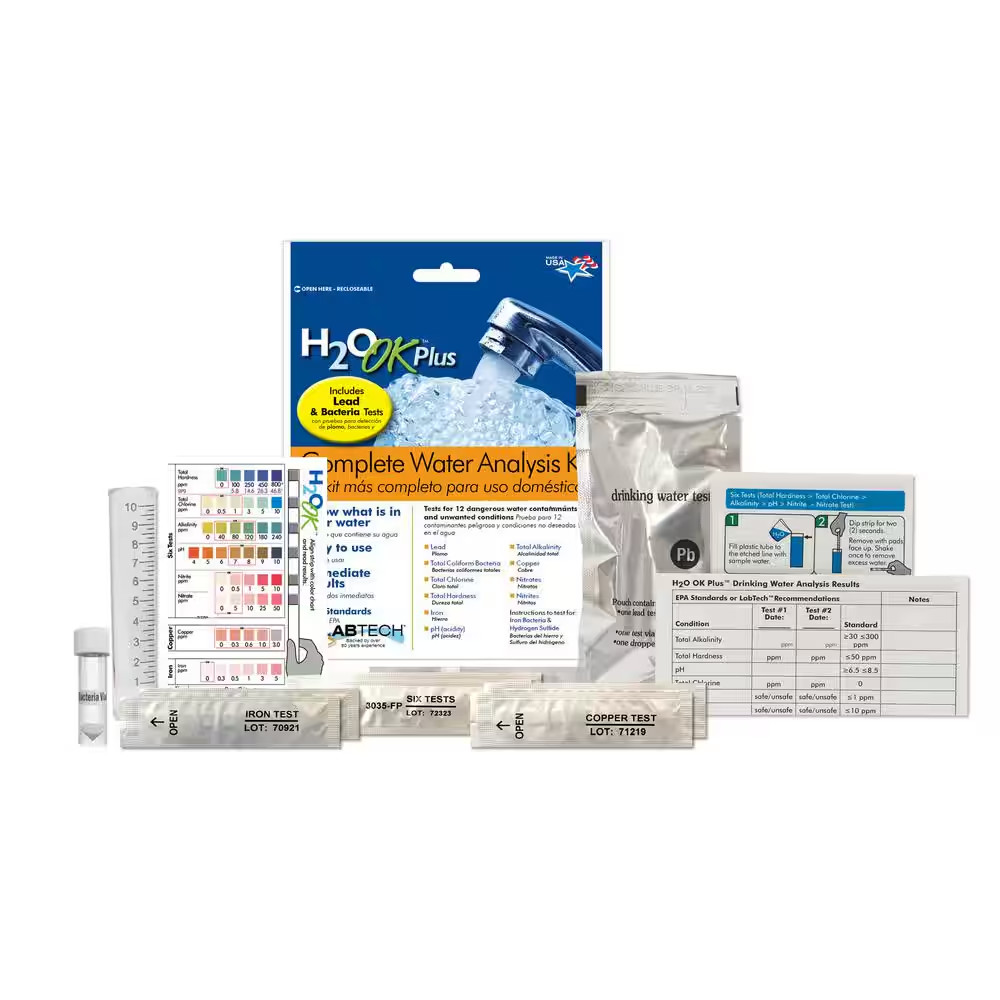H2O OK plus Complete Water Analysis Test Kit
