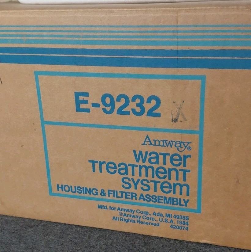 NEW Amway E-9232 Water Treatment System Housing & Filter Assembly E-9235 Filter
