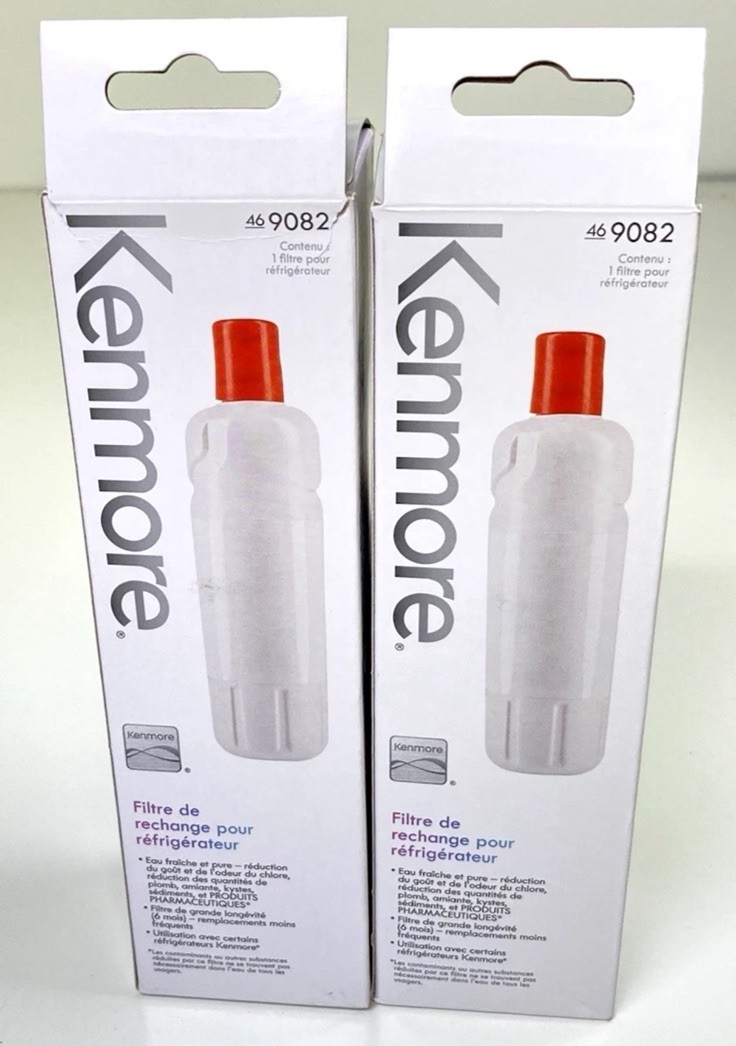 2- New, 9082 Replacement Refrigerator Filter Kenmore 46-9082,46-9903, Free Ship