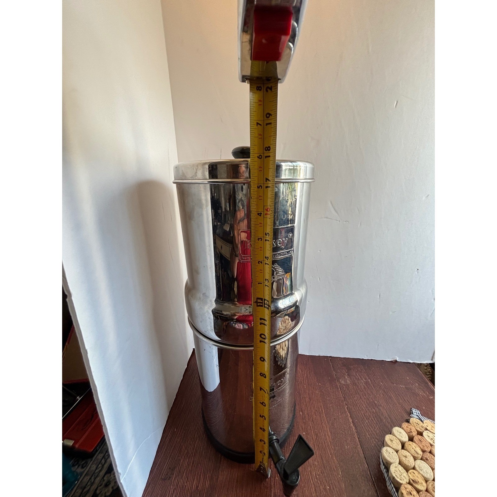 Berkey Stainless Steel Gravity-Fed Water Filtration System Housing No Filters