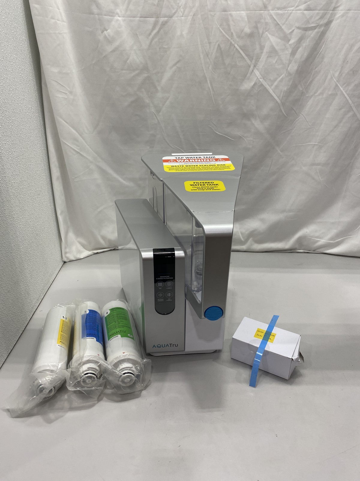 AquaTru Classic Countertop Water Filtration System Reverse Osmosis