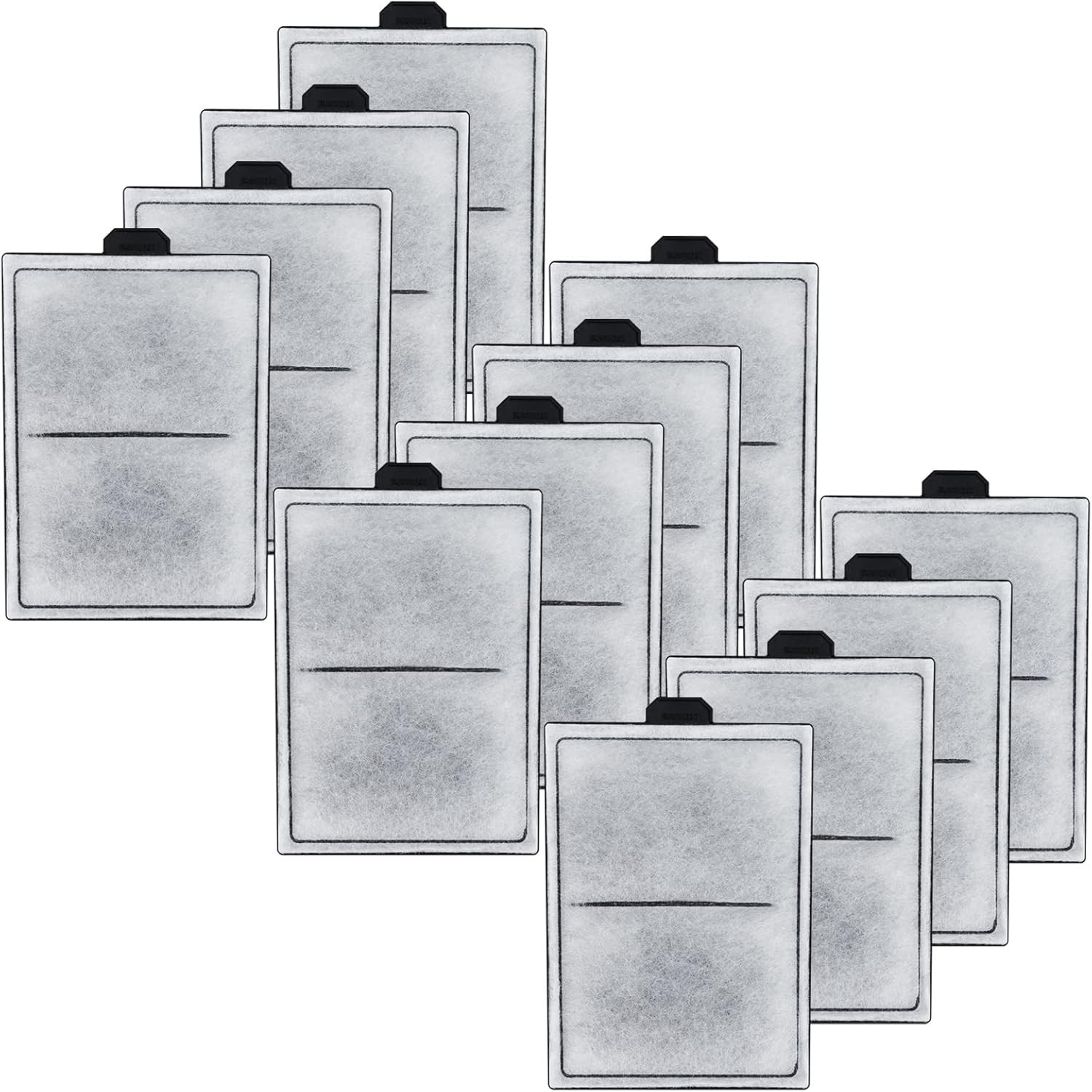 PF10 Compatible 12 Pack Filter Cartridges – Superior 3-Layer Filtration