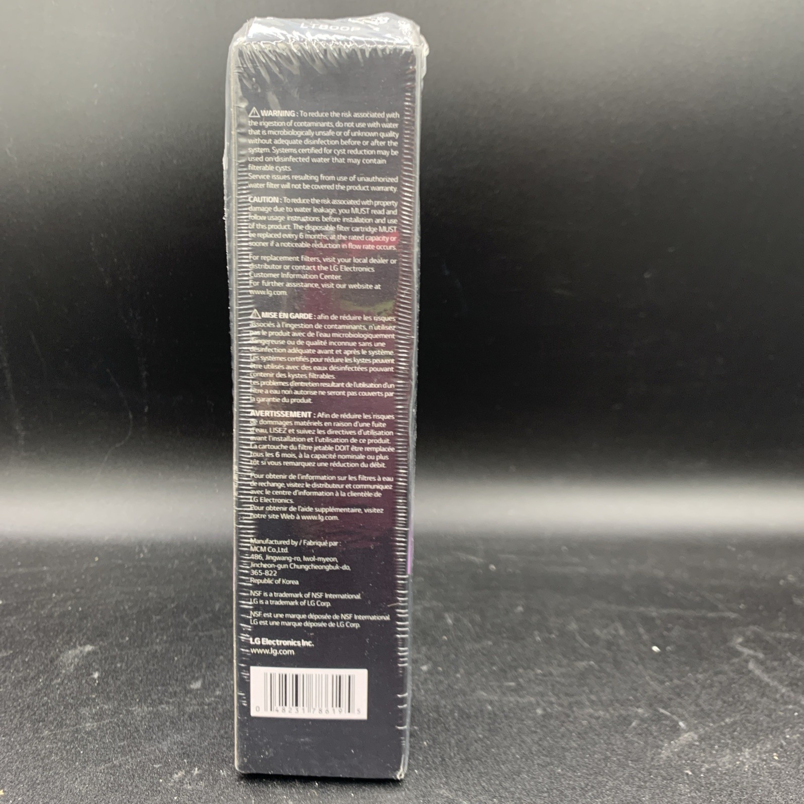 SEALED – LT800P Fit LG LT800P Black Replacement Refrigerator Water Filter
