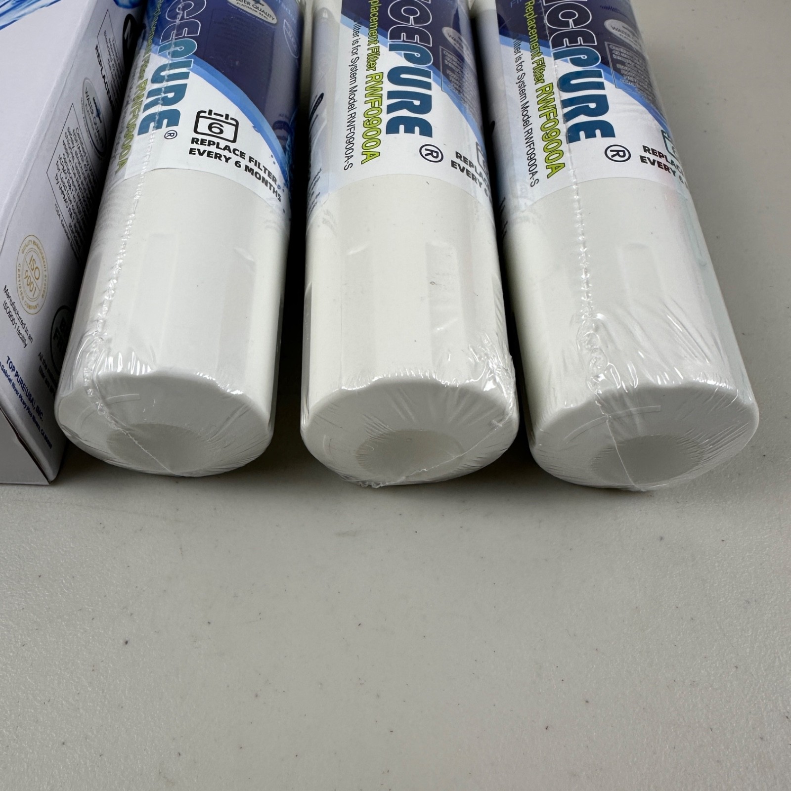 3 PACK ICEPURE UKF8001 Compatible EDR4RXD1 4396395 Maytag Water Filter RWF0900A