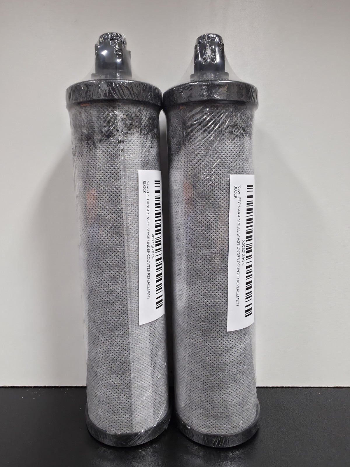 EZCHANGE Single Stage Under Counter Carbon Replacement Block Lot of 2 NEW/SEALED