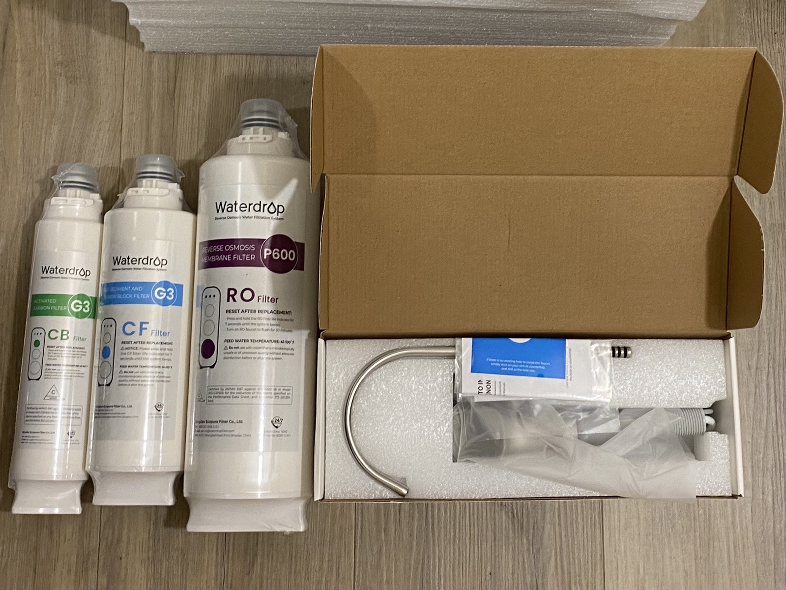 Waterdrop G3P600 Reverse Osmosis System brand new sealed local pickup