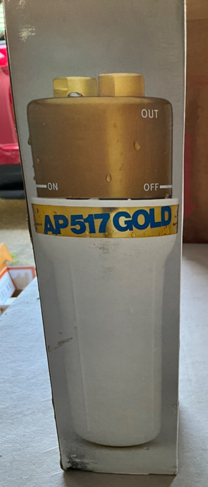AQUA-PURE AP500 Gold Water Filter NEW OLD STOCK AP517 NIB