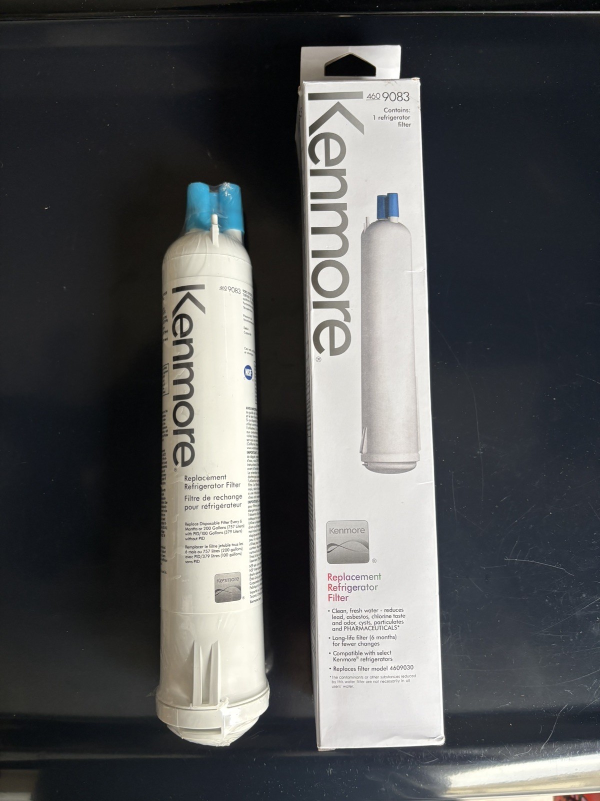 Kenmore 460-9083 9083 Replacement Refrigerator Water Filter Bundle of 2