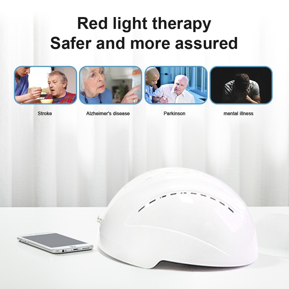 Medical Neuron Stimulation 810nm PBM Helmet Brain Disorder Rehabilitation