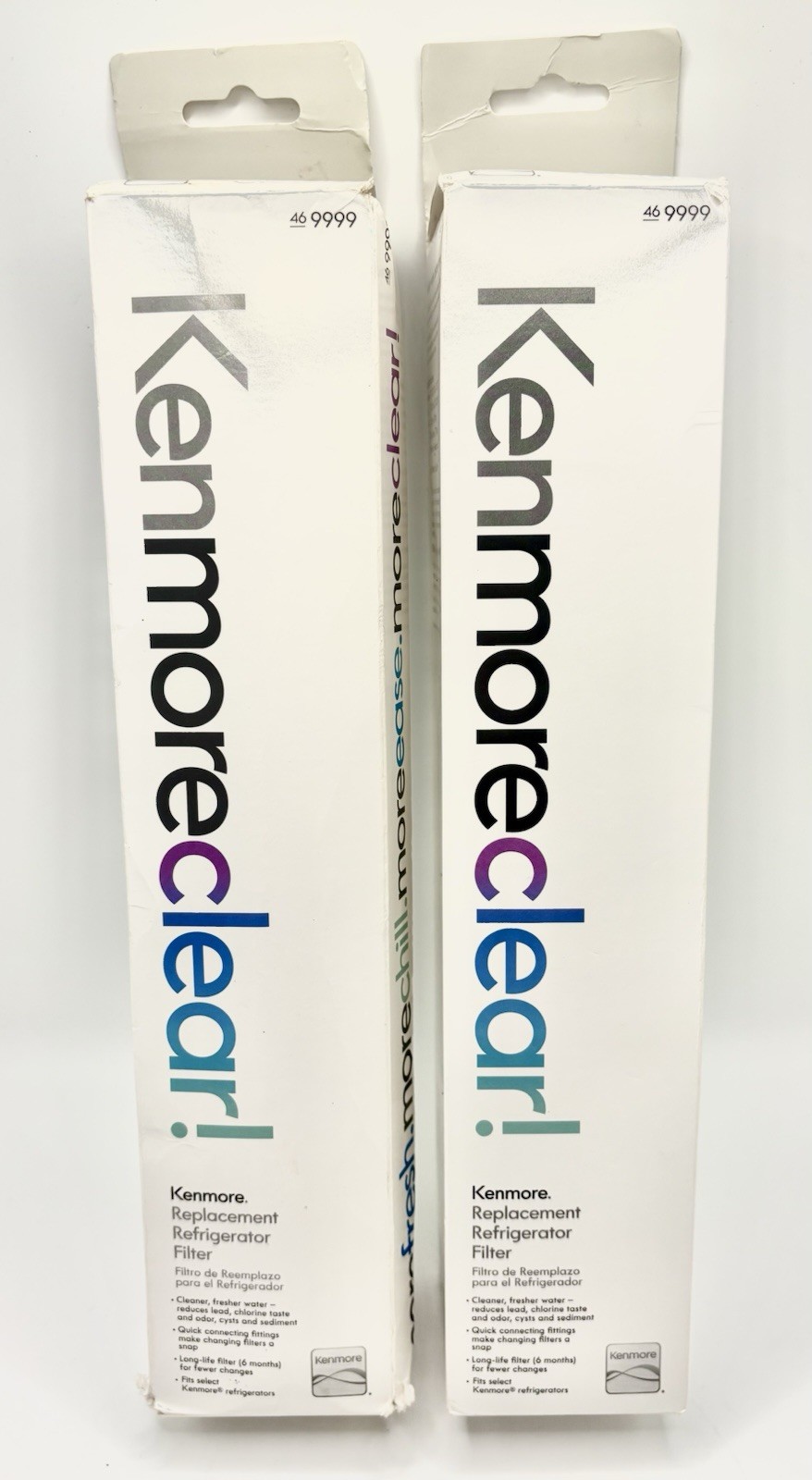 2 Pack KenmoreClear 46-9999 Replacement Refrigerator Water Filter~ FREE SHIPPING