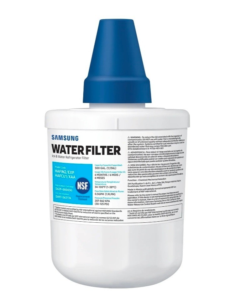 Original Samsung HAFIN2/EXP DA29-00003G Water Filter for Samsung Refrigerator
