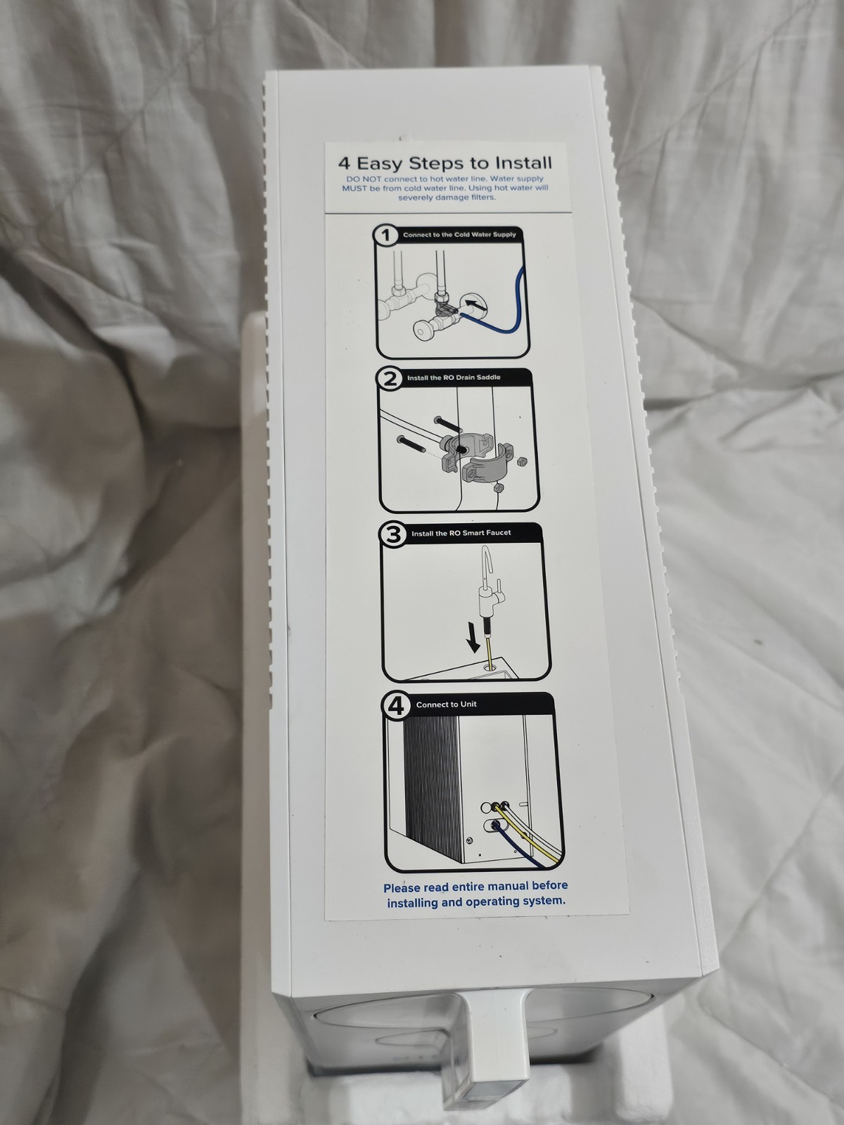 *NEW Brio SIMPL Tankless Reverse Osmosis (RO) Undersink Filtration System 400GPD