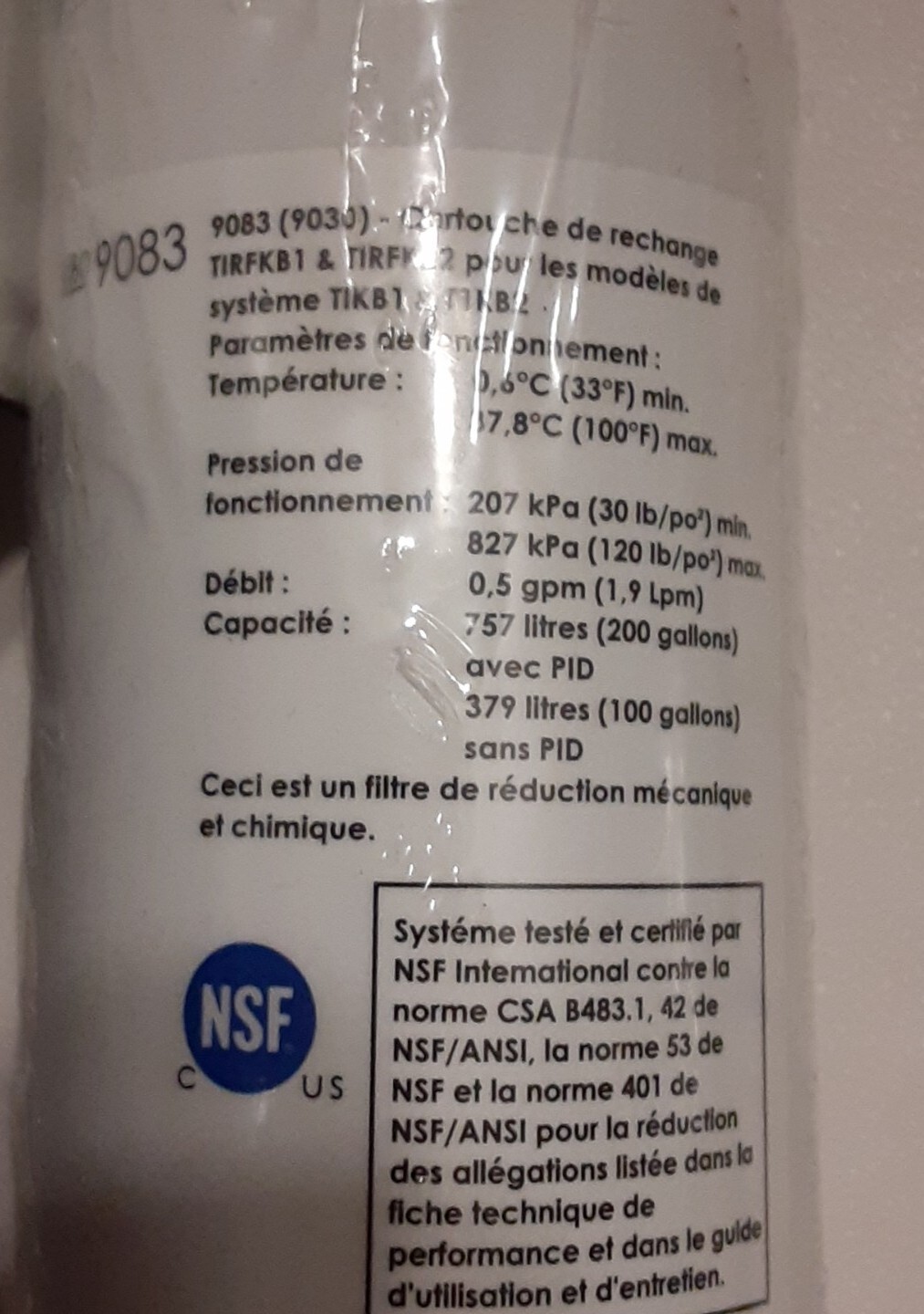 Kenmore & Unbranded Replacement refrigerator Water Filters 4609083 Lot of 4(2…