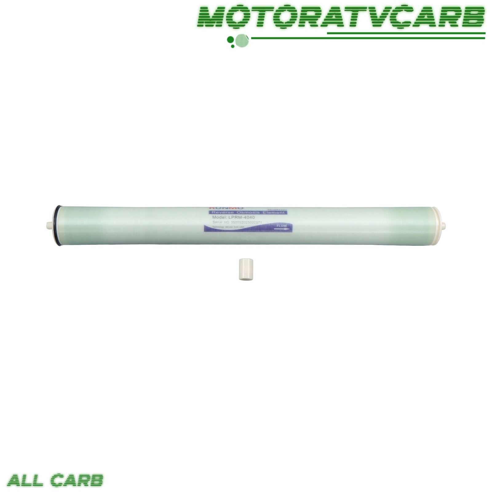 ALL-CARB BW-4040 Reverse Osmosis Membrane 4inx40in 2400 GPD w/AG4040FF AG4040TF
