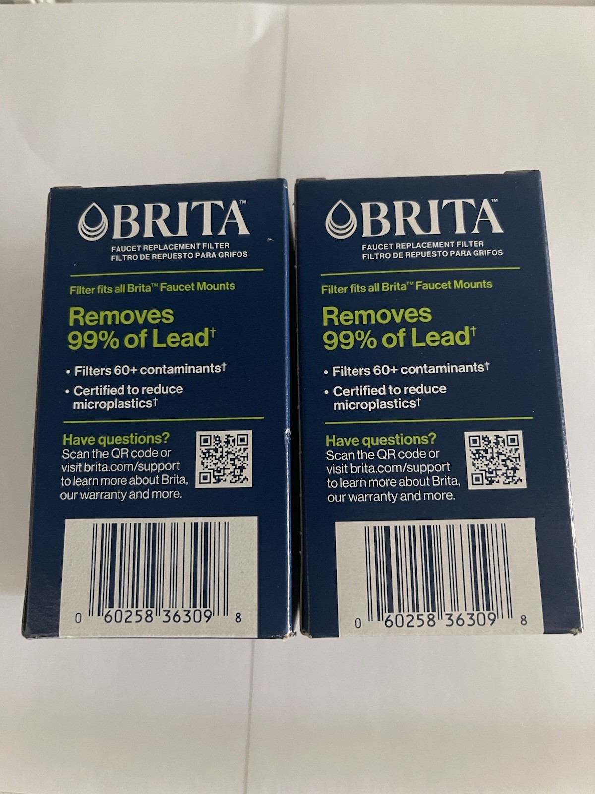 Brita Elite Faucet White Replacement Filter – 2 Pack