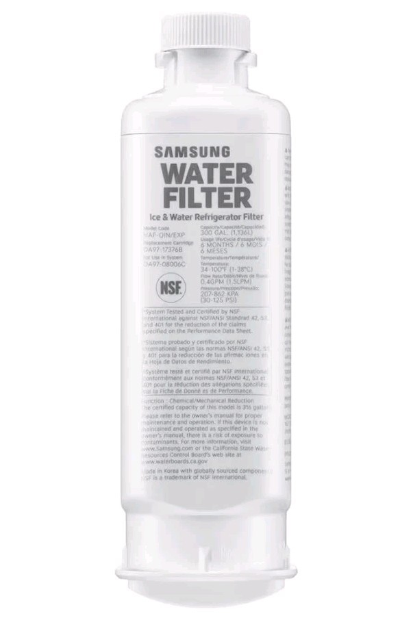 Samsung HAF-QIN/EXP Genuine Refrigerator Water Filter, Reduces 99% of Harmful…