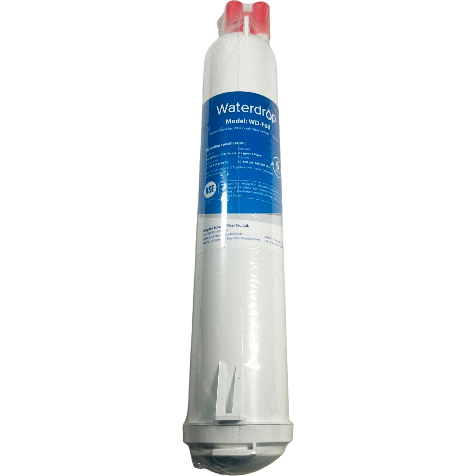 Waterdrop WD-F08 Water Filter Fits Kenmore 46-9083 46-90309 Refrigerator