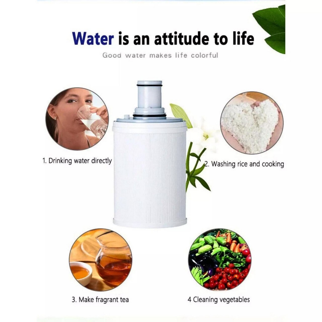 NEW Espring Replacement Water Filter Purifier Cartridge UV Technology 100186M