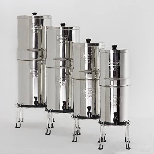 New Berkey Base For Stainless Systems – Big Royal Imperial Crown – 4 Stand Sizes