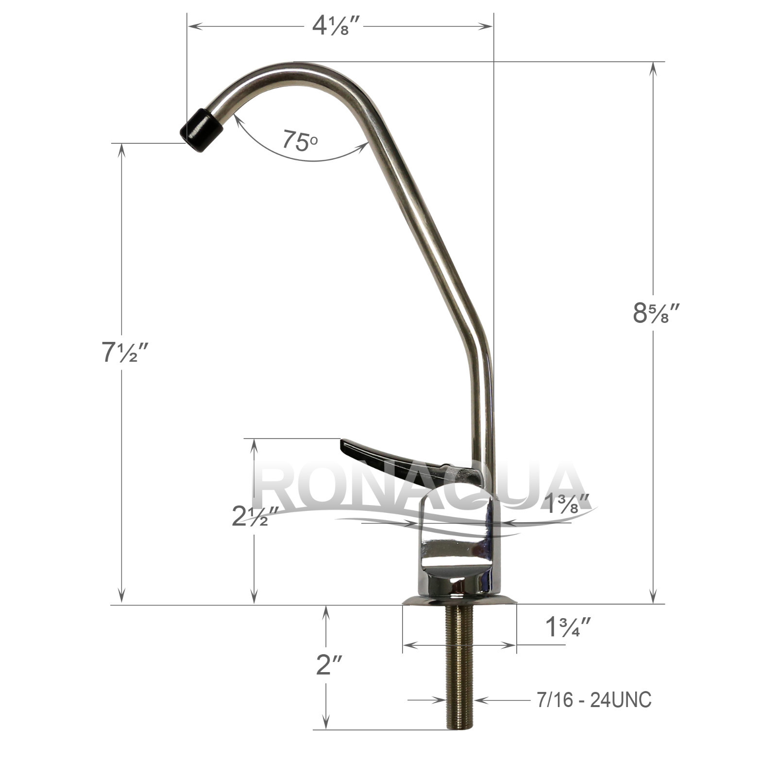 RO Reverse Osmosis Kitchen Sink Water Filter Faucet Fit Most RO Units SHIPS FREE