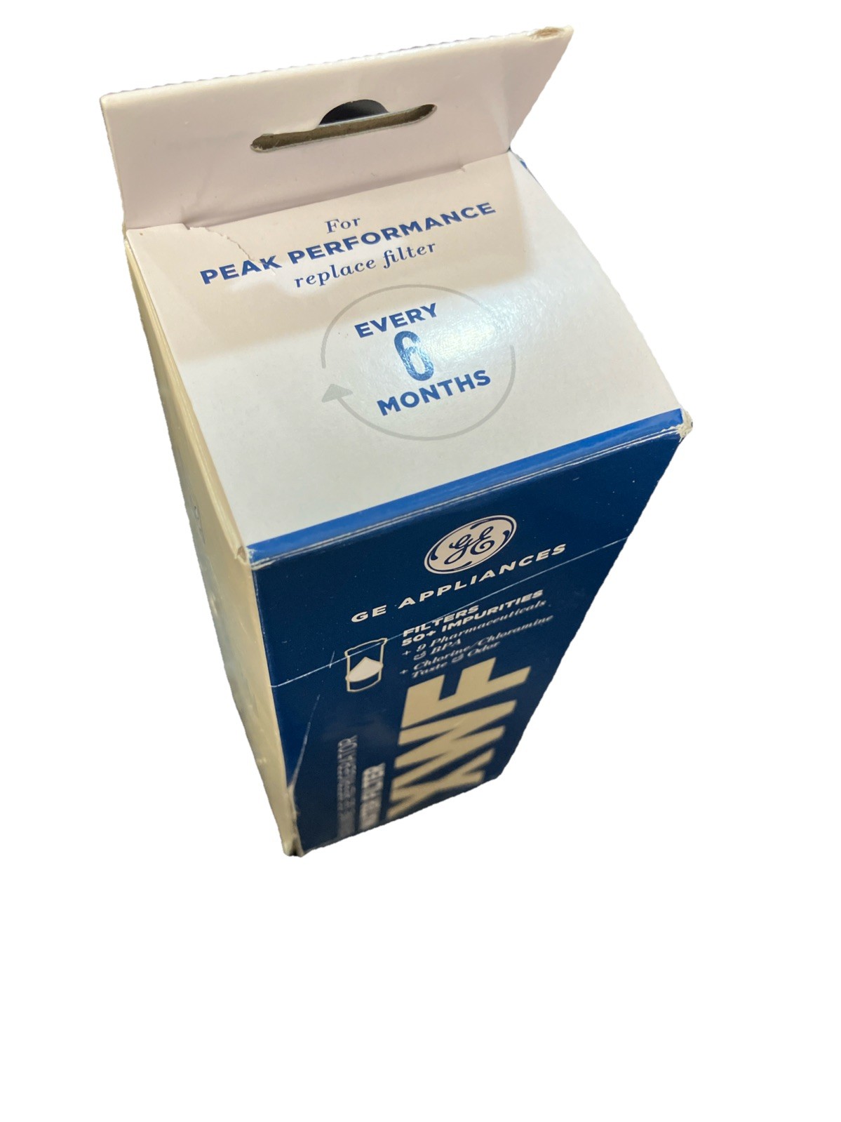 GE Appliances Genuine OEM XWF Refrigerator Water/Ice Filter For 50+ Impurities