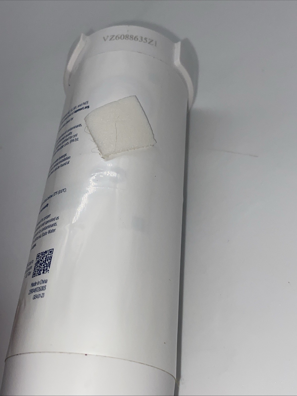 GE XWFE Refrigerator Water Filter – White NO BOX