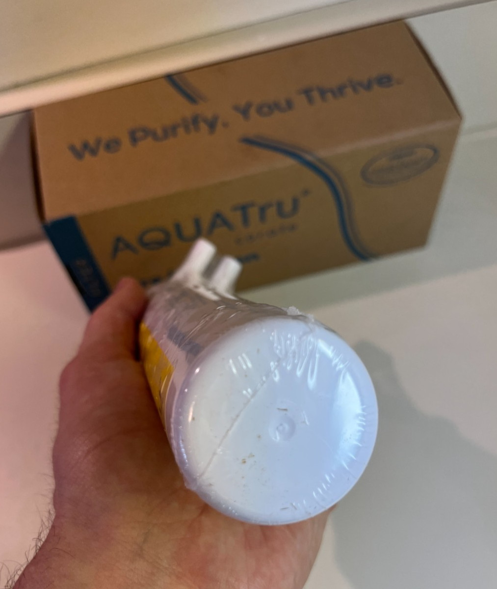 Open Box – AquaTru Carafe Pre/Carbon Stages 1-2 Sealed Filter, SKU 10AT100SF01