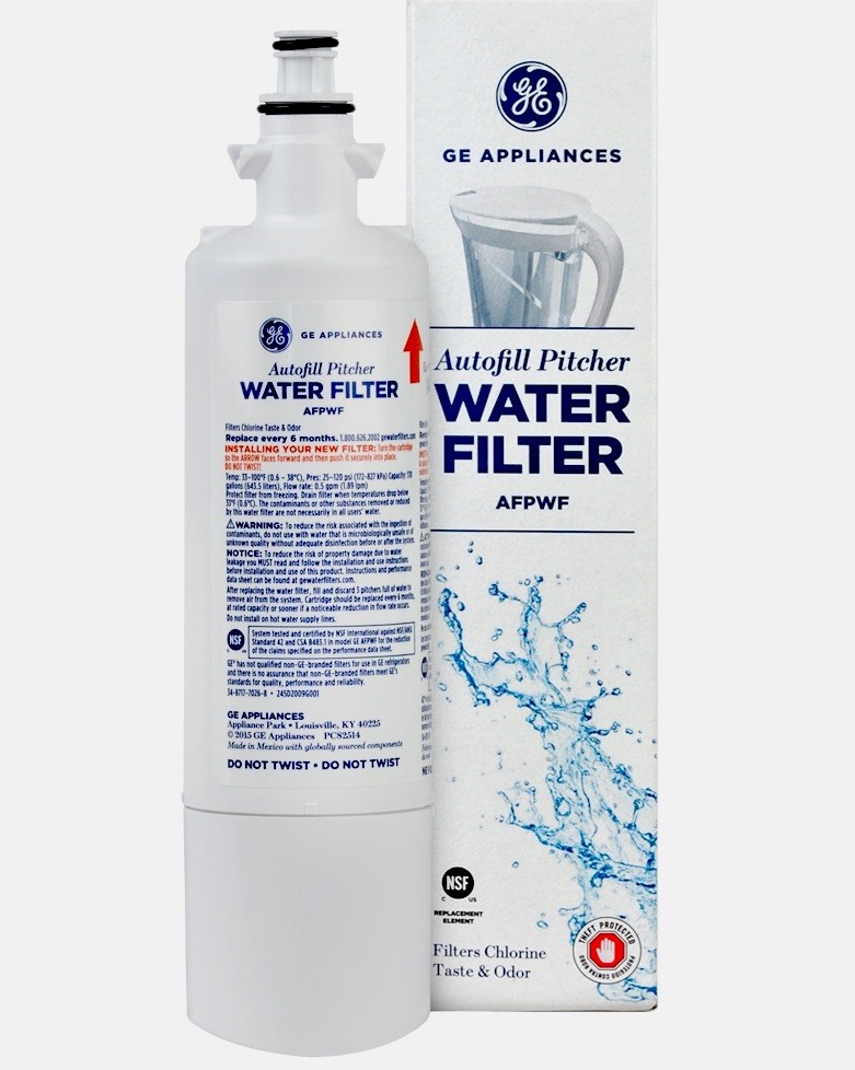 GE AutoFill Pitcher Refrigerator Water Filter 170 Gallons/6 months, AFPWF