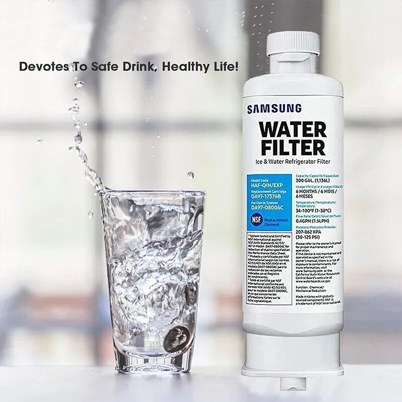 3 PACK Samsung DA97-17376B HAF-QIN/EXP REFRIGERATOR Water Filter US STOCK