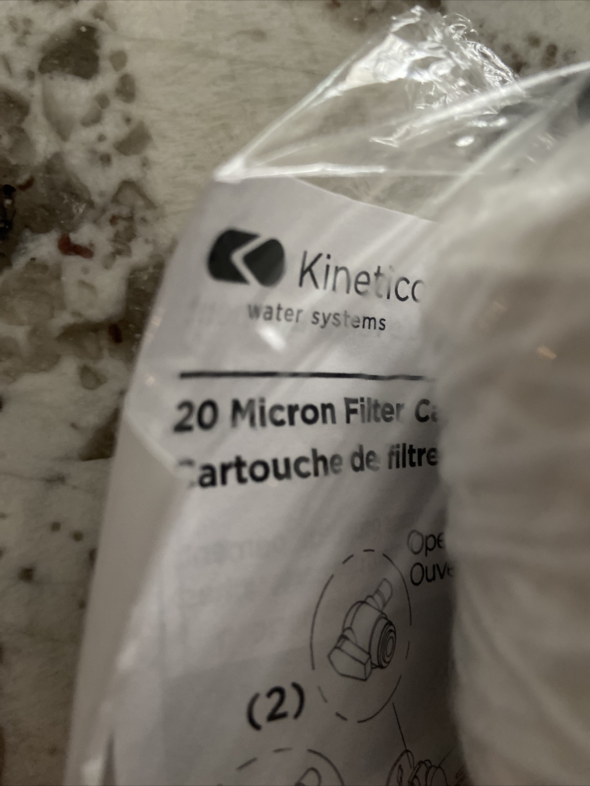 KINETICO Water Systems MACH 20 Micron Sediment Filter Cartridge-New 6 Pack
