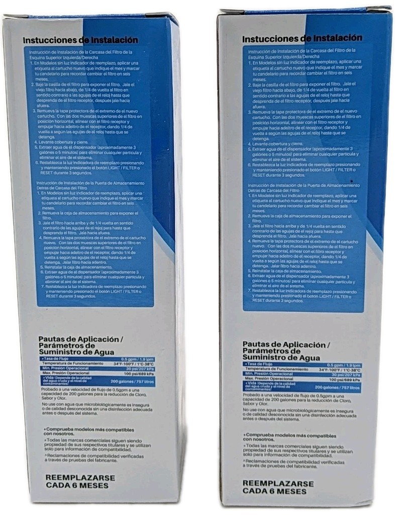 2 Ct. Icepure RWF4700AC Refrigerator Water Filters