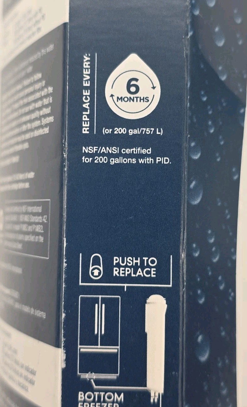 Refrigerator Replacement Filter 3 EDR3RXD1 P1WB2 L Sealed