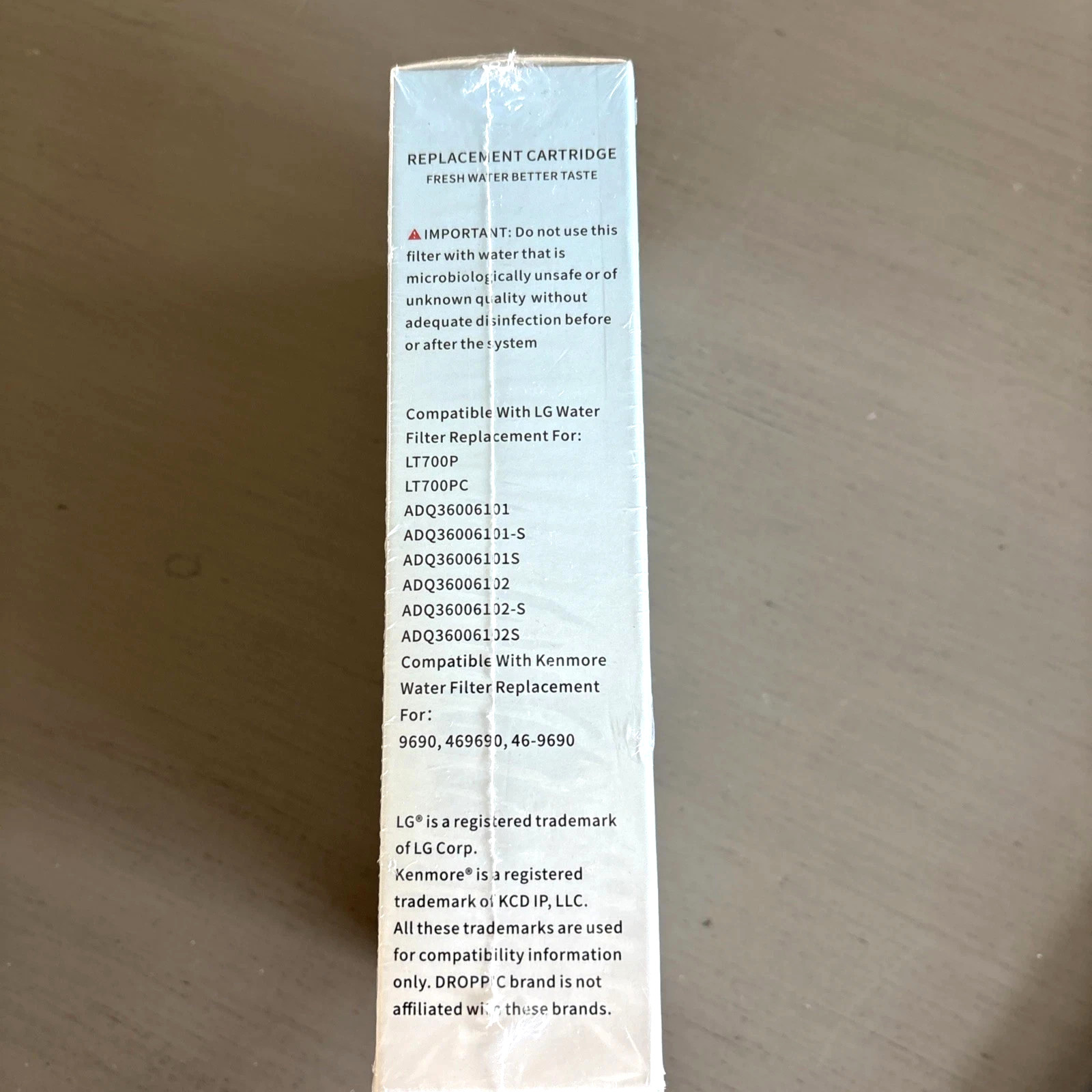 Droppic Refrigerator Replacement Filter, Pack of 2, NEW, Compatible With LG700P