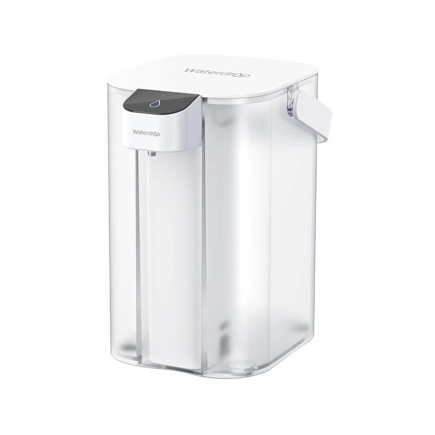 Waterdrop 98% Chloramine Reduction Electric Water Filter Pitcher, with 1 Filter
