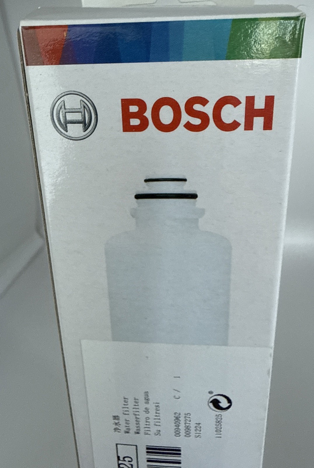 Bosch Twist-In Fridge UltraClarity Pro Water Filter NEW & SEALED $50 Retail
