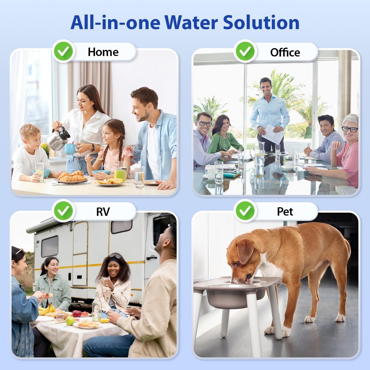 NSF Certified Portable Drinking Water Filtration System – Easy Installation, 6×6