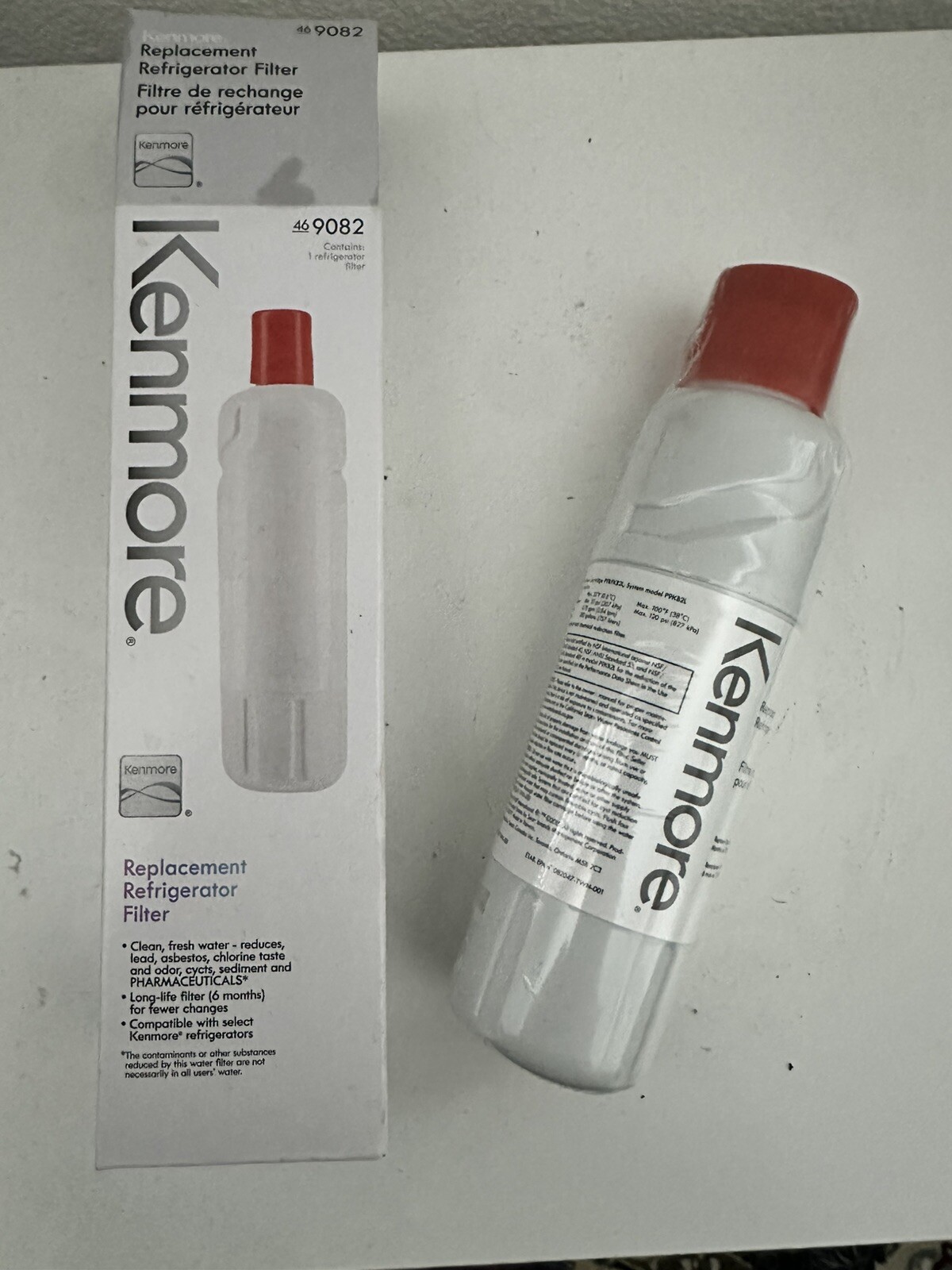 KitchenAid / Whirlpool / Kenmore Refrigerator Water Filter for 46 9082