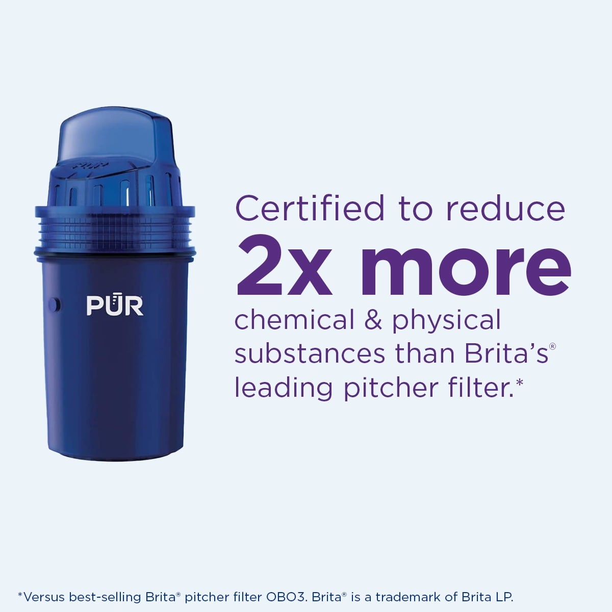 30 Cup Dispenser Filtration System, Blue/White, DS1800Z