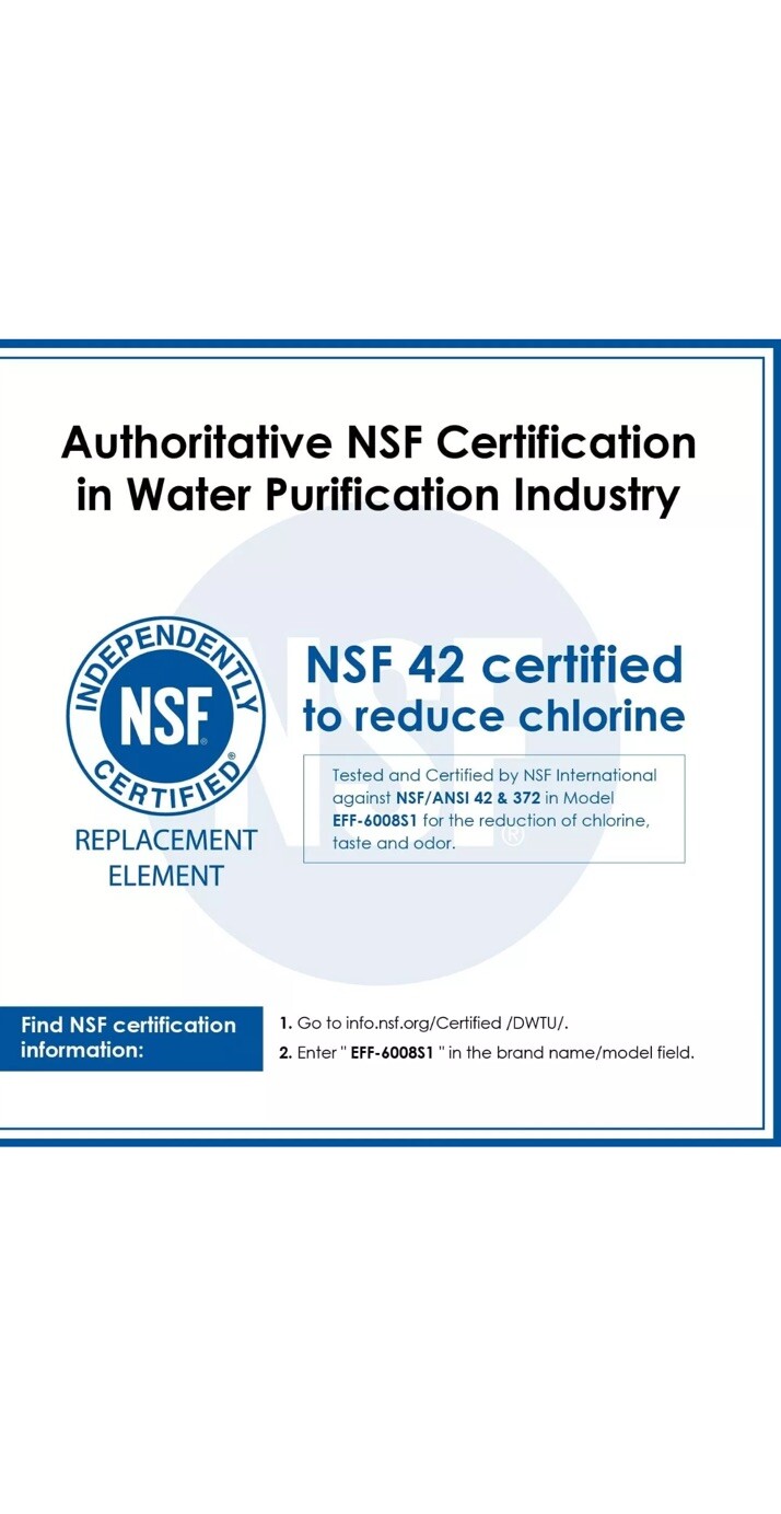 Waterdrop WD-F08 Refrigerator Water Filter, Fits Kenmore 46-9083, 46-90309