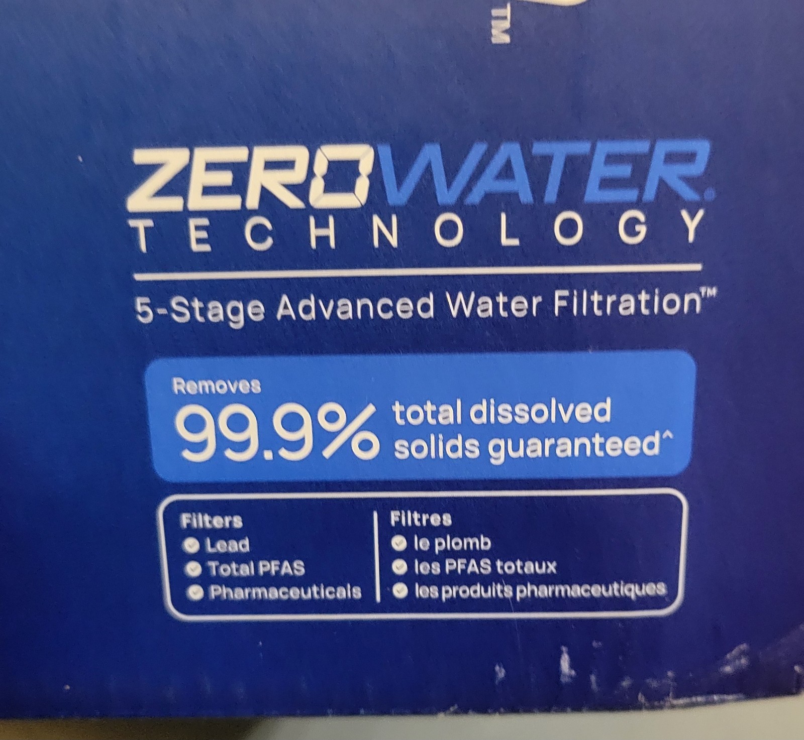 Culligan Zero Water Tech Replacement Filter 4-Pack 5-Stage Advanced Filtration