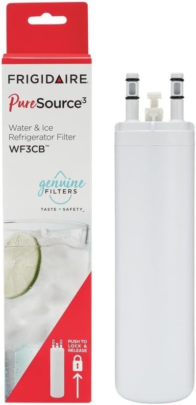 Frigidaire WF3CB Water Filter for Frigidaire Refrigerator – White 1PC