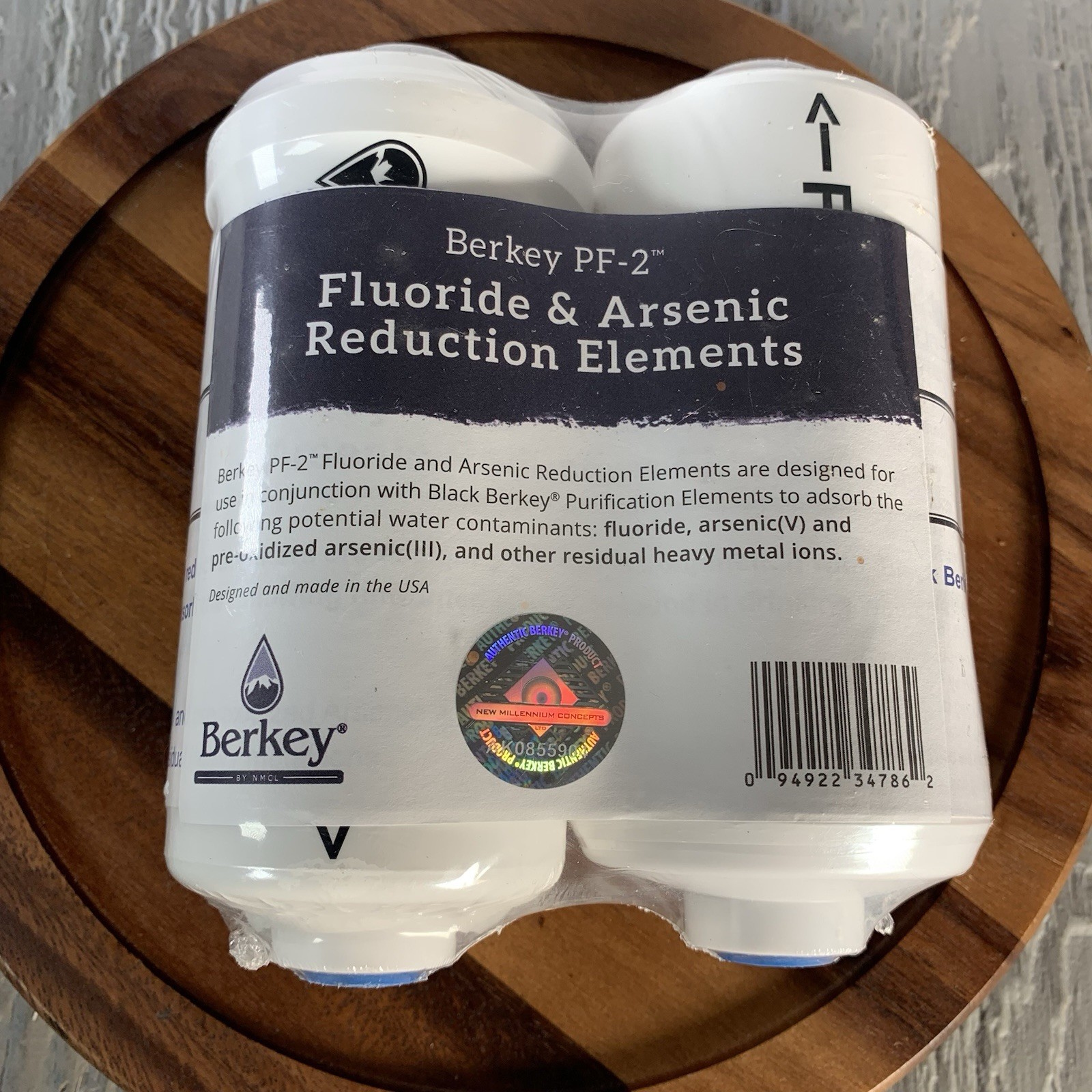 Berkey PF-2 Fluoride Water Filters for Berkey Systems-New Sealed Box