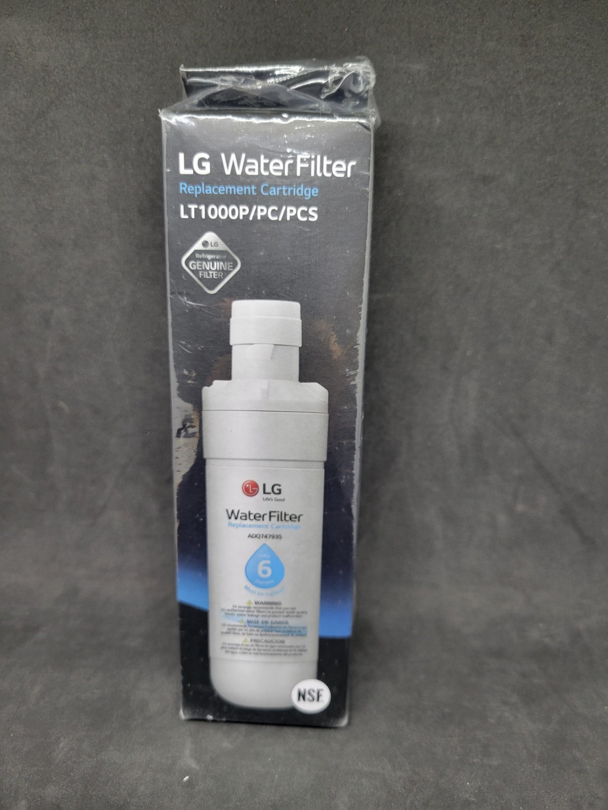 LG LT1000P 6 Month 200 Gallon Capacity Replacement Refrigerator Water Filter NEW