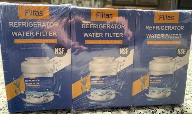 Refrigerator Water Filter for multiple models like GE, Kenmore, Brita, Home Depo