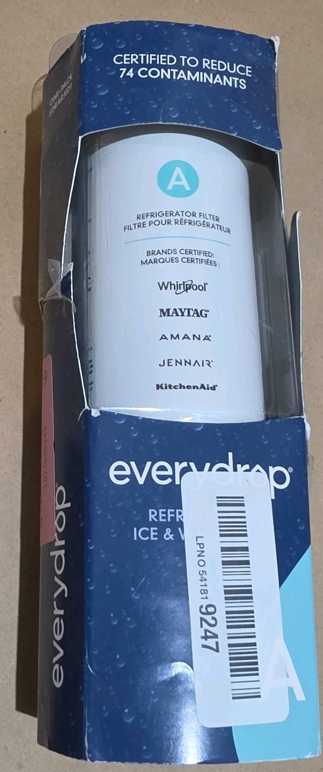 Everydrop by Whirlpool EDRARXD1 Refrigerator Ice Water Filter A Genuine OEM
