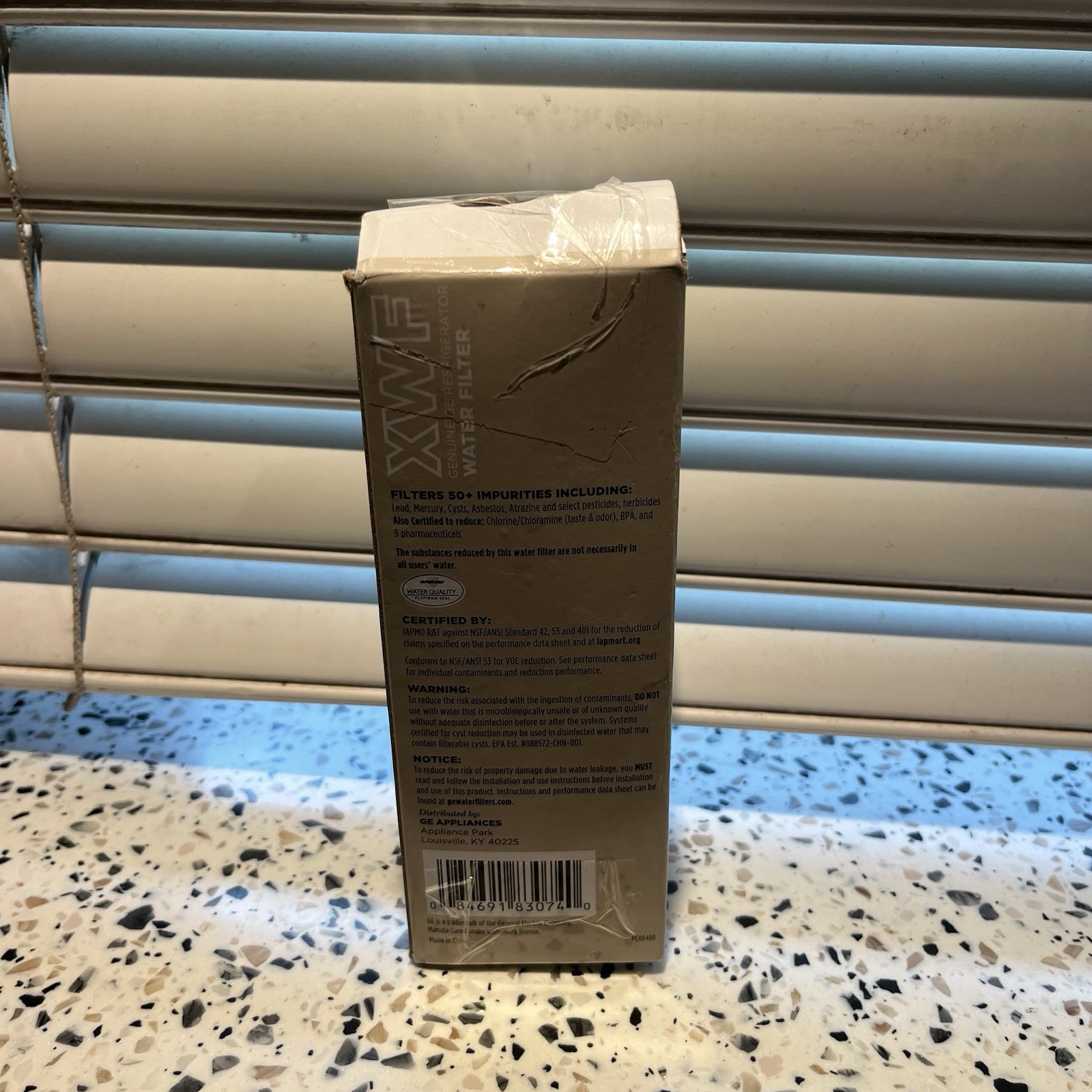Genuine GE XWF Refrigerator Water Filter