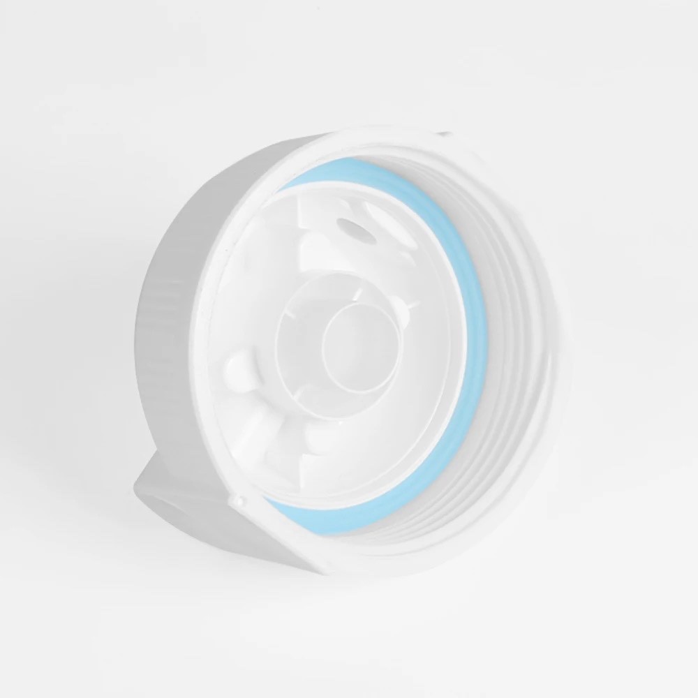 Single Water Filter Clear Housing & Bracket 3/4” in/out 10”x2.5” Cartridge